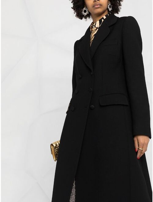 Dolce & Gabbana double-breasted virgin wool coat