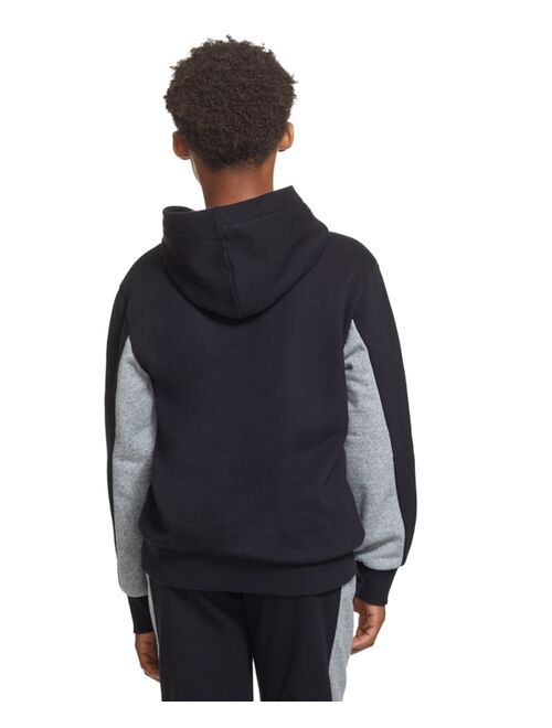 Calvin Klein Big Boys Color Blocked Logo Pullover Hoodie