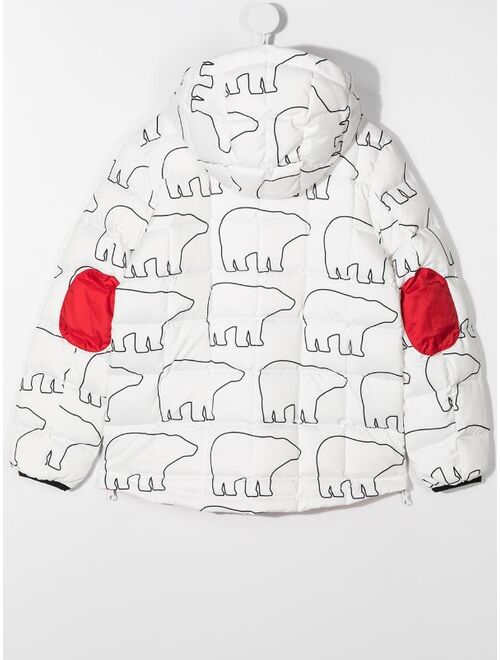 Perfect Moment Kids Nanuk bear-print jacket