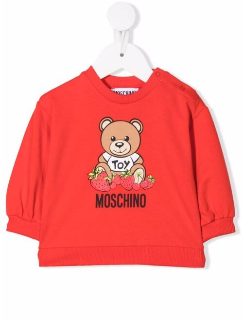 Moschino Kids Teddy Bear motif sweater