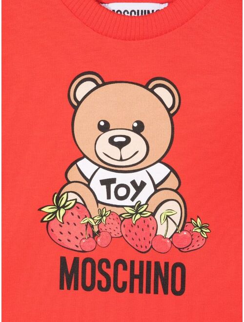 Moschino Kids Teddy Bear motif sweater