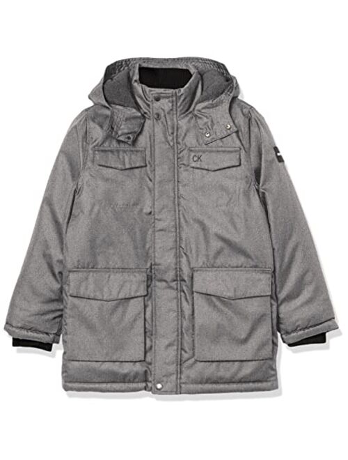 Calvin Klein Boys' Resonsance Military Jacket