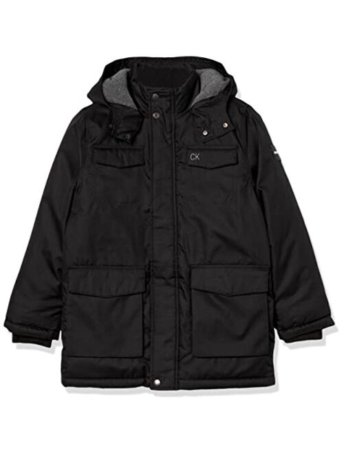 Calvin Klein Boys' Resonsance Military Jacket