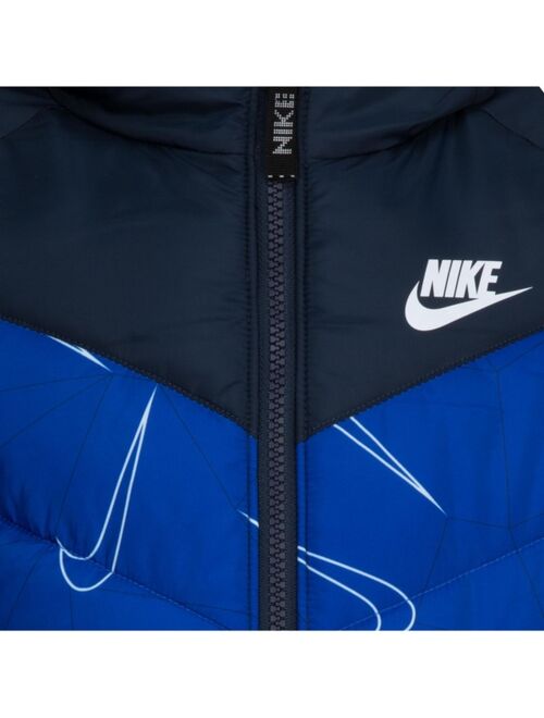 Nike Toddler Boys Sportswear Swoosh Fill Printed Jacket