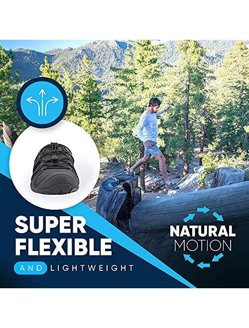 Xero Shoes Colorado - Men's Lightweight Shoe Sandal for Trails, Water. Barefoot-inspried, Minimalist, Zero Drop