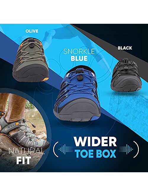 Xero Shoes Colorado - Men's Lightweight Shoe Sandal for Trails, Water. Barefoot-inspried, Minimalist, Zero Drop