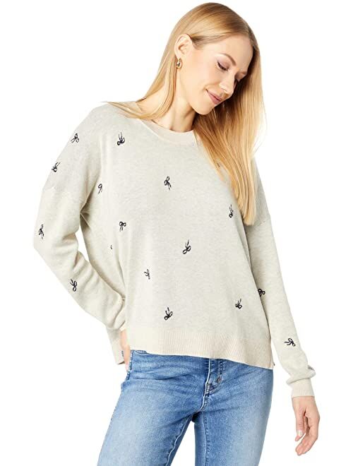 Madewell Bow Pattern Pullover