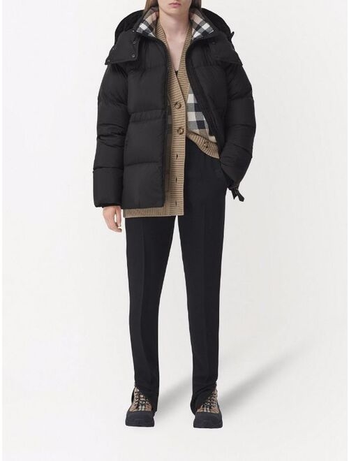 Burberry hooded padded jacket