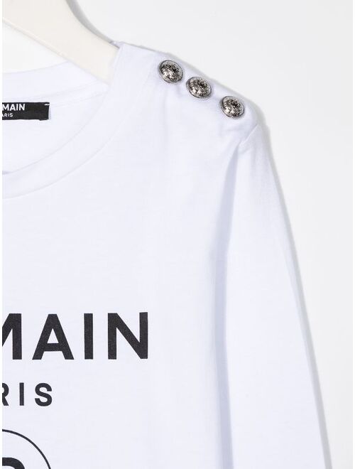 Balmain Kids logo sweatshirt