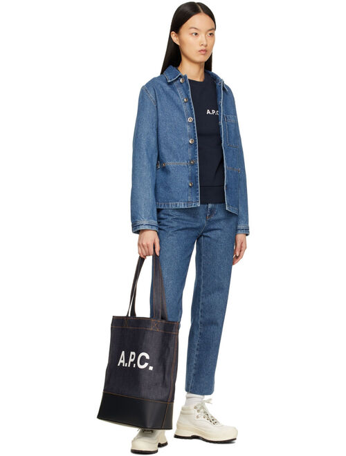 A.P.C. Navy Shelley Sweatshirt