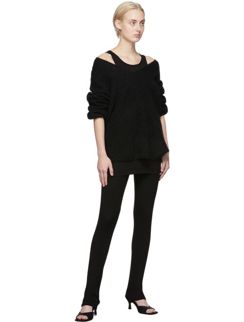 by Malene Birger Black Dipoma V-Neck Sweater