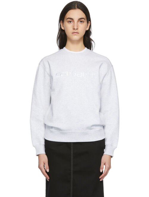 Carhartt Grey Logo Sweatshirt