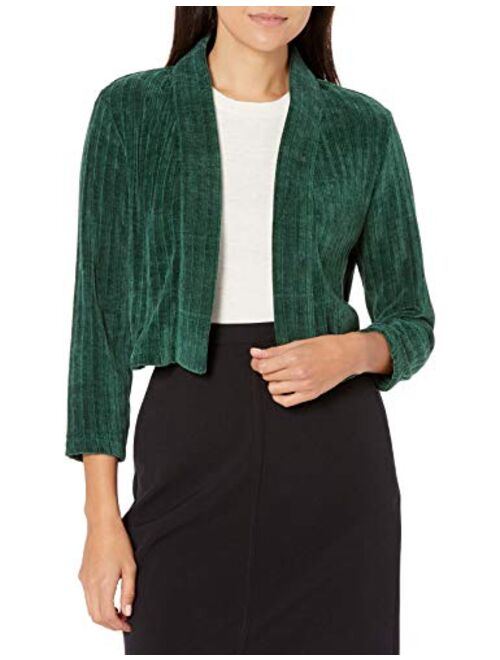 Calvin Klein Three Quarter Cozy Knit Shrug