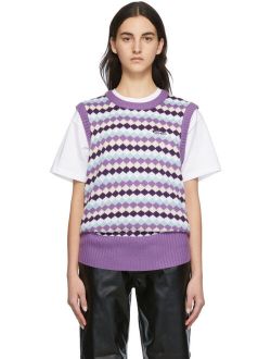 Noon Goons Purple Kingston Sweater Vest