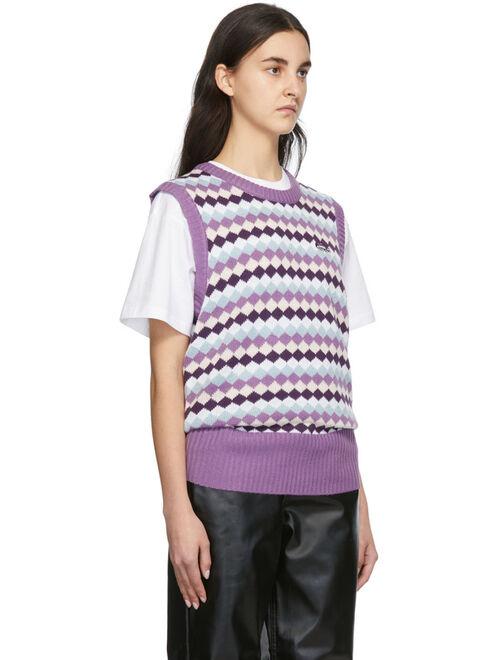 Noon Goons Purple Kingston Sweater Vest