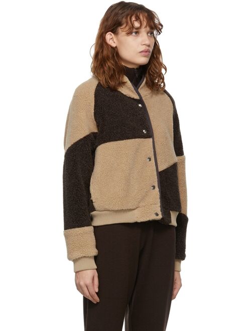 Woolrich Brown Daniëlle Cathari Edition Fleece Jacket