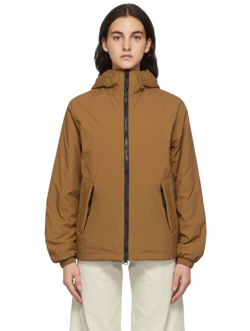 The Very Warm Brown Light Hooded Jacket