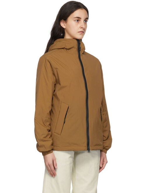 The Very Warm Brown Light Hooded Jacket