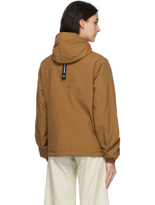 The Very Warm Brown Light Hooded Jacket