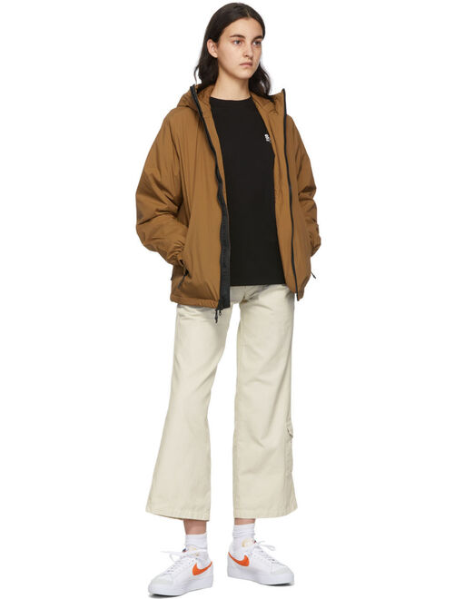 The Very Warm Brown Light Hooded Jacket