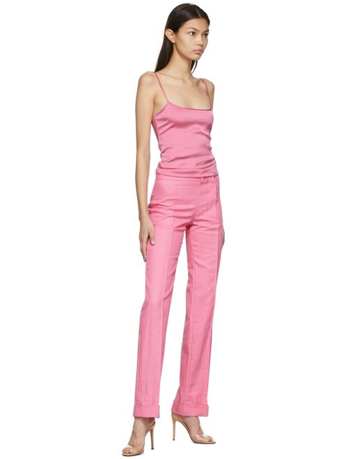 Jacquemus Pink 'Le Pantalon Fresa' Trousers