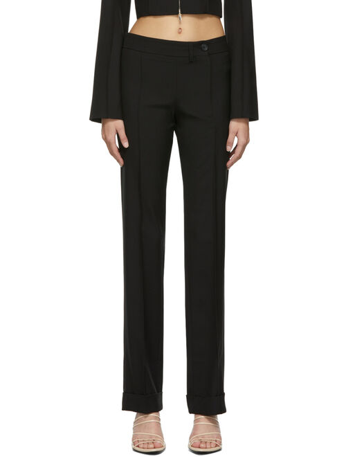 Jacquemus Black 'Le Pantalon Fresa' Trousers