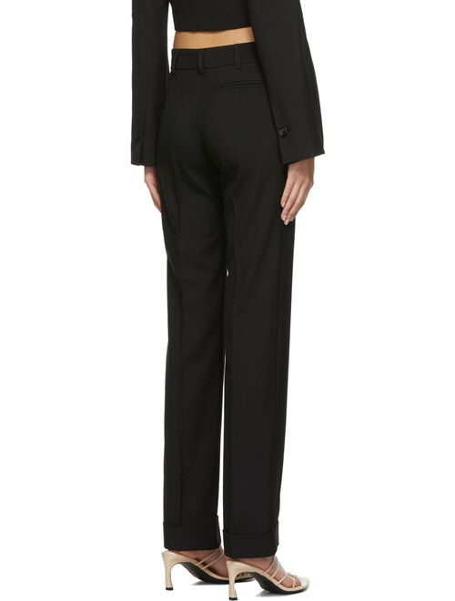 Jacquemus Black 'Le Pantalon Fresa' Trousers