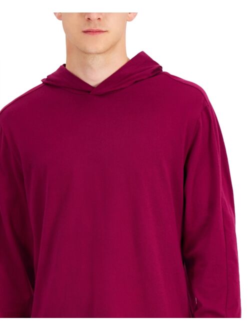 Alfani Men's Alfatech Long Sleeve Regular Fit Hoodie, Created for Macy's