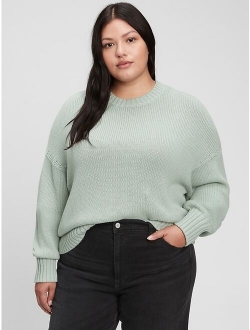 Slouchy Crew Neck Long Sleeve Sweater