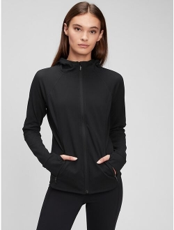 GapFit Recycled Brushed Power Jacket