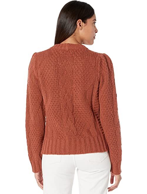 Madewell Ridgecrest Cable Pullover Sweater