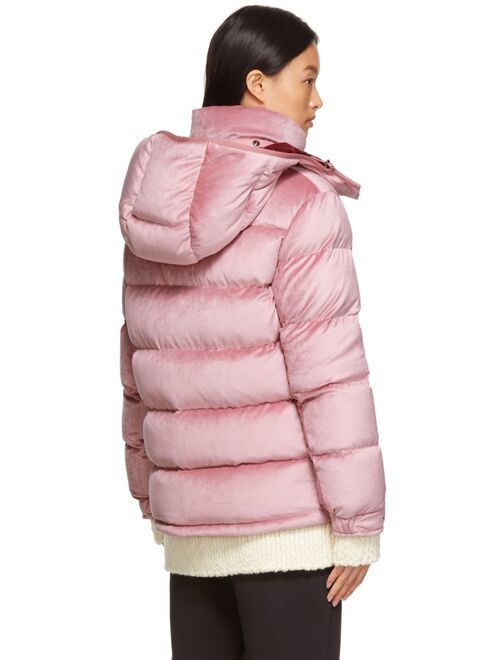 Moncler Down Velvet Holostee Jacket