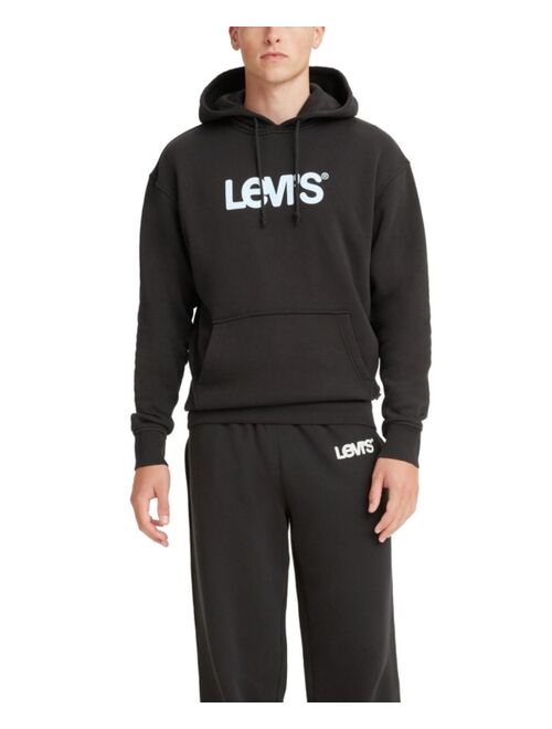 Levi's Men's Graphic Long Sleeve Relaxed Fit Pullover Hoodie