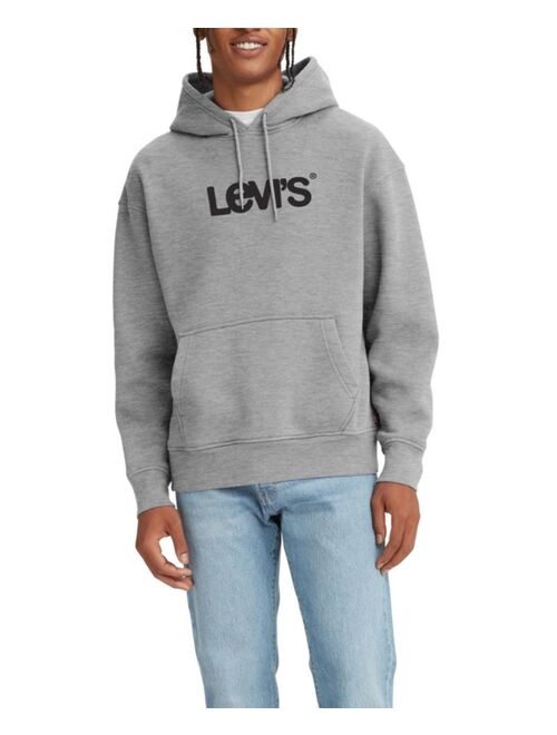 Levi's Men's Graphic Long Sleeve Relaxed Fit Pullover Hoodie