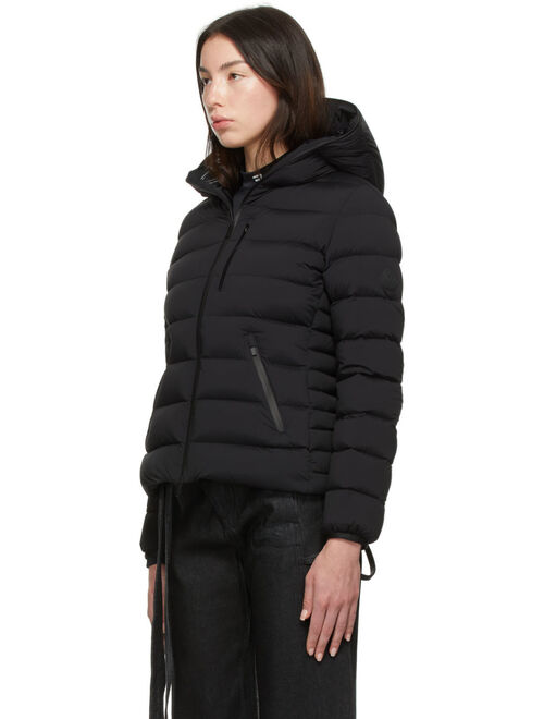 Moncler Black Matt Black Down Herbe Jacket