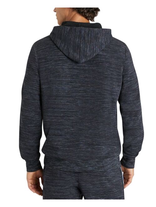 DKNY Men's Hoyt Stretch Space-Dyed Logo-Taped Hoodie