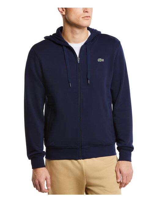 Lacoste Men's SPORT Long Sleeve Full-Zip Solid Hoodie