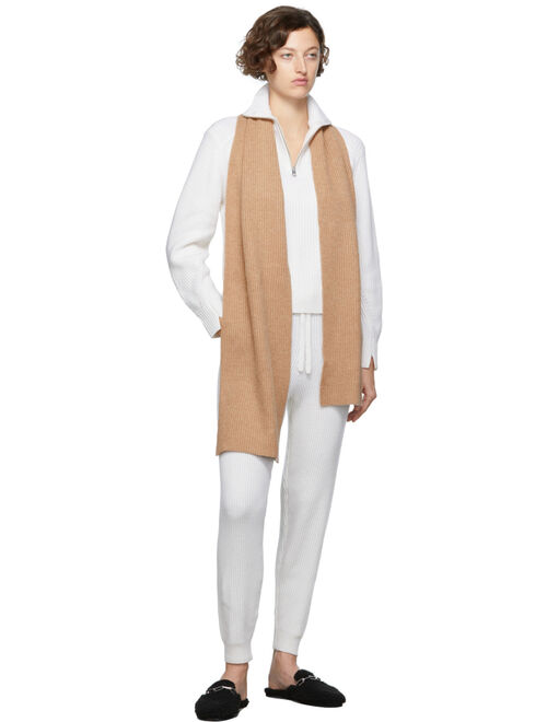 rag & bone Beige Cashmere Addie Scarf