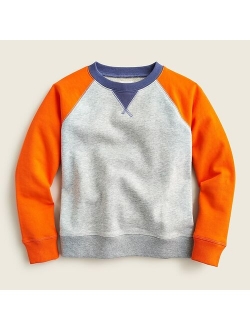 Crewneck sweatshirt in french terry