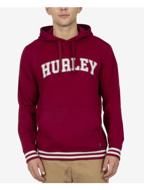 Hurley Men's Pullover Varsity Long Sleeve Pullover Hoodie