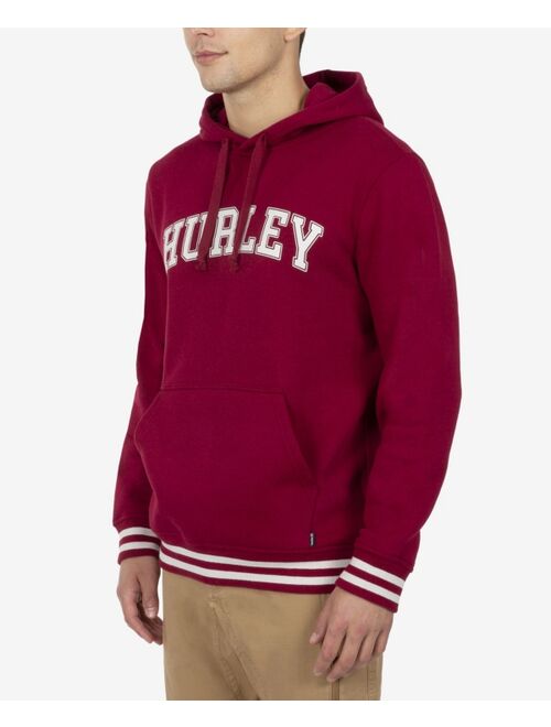 Hurley Men's Pullover Varsity Long Sleeve Pullover Hoodie