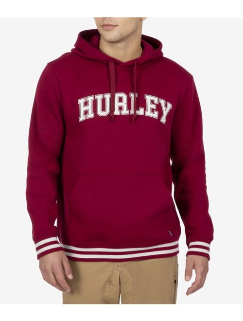 Hurley Men's Pullover Varsity Long Sleeve Pullover Hoodie