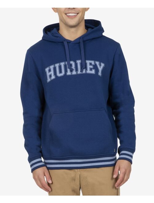 Hurley Men's Pullover Varsity Long Sleeve Pullover Hoodie