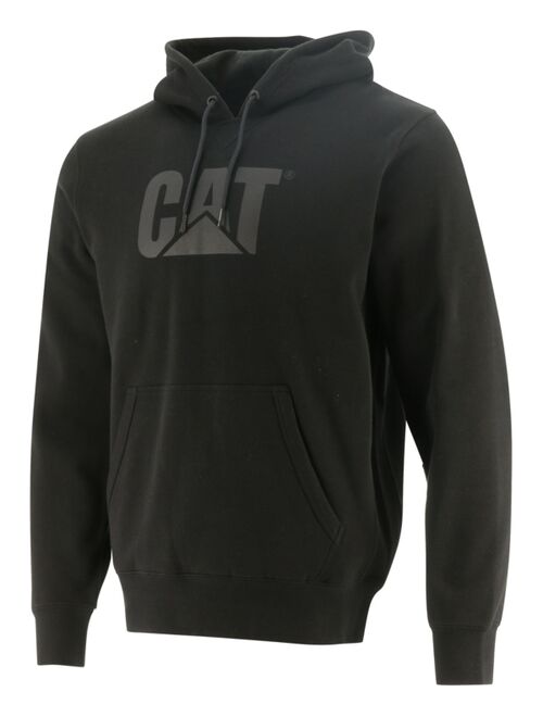 Caterpillar Men's Foundation Logo-Print Long Sleeve Hoodie