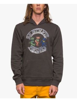 Junk Food Men's Grateful Dead Color Bears Long Sleeve Fleece Hoodie