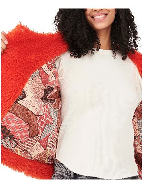 Free People Lena Teddy Jacket