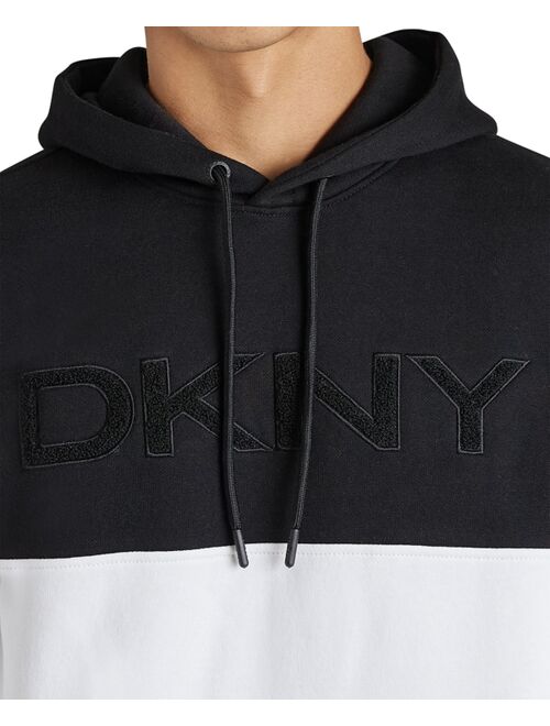 DKNY Men's Ontario Appliqué Fleece Hoodie