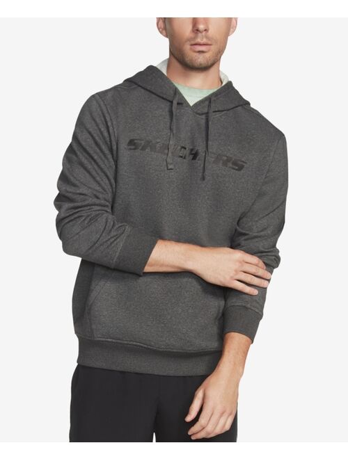 SKECHERS Men's Heritage Comfort-Fit Logo-Print Long Sleeve Pullover Hoodie