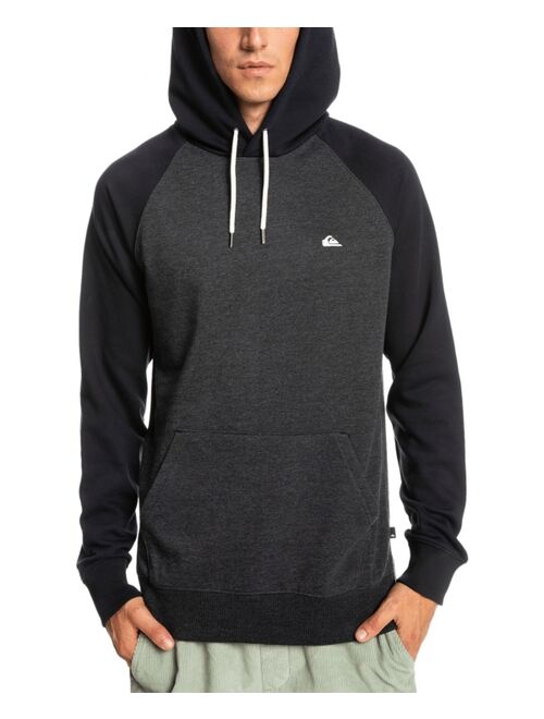 Quiksilver Men's Everyday Colorblock Raglan Sleeve Pullover Hoodie