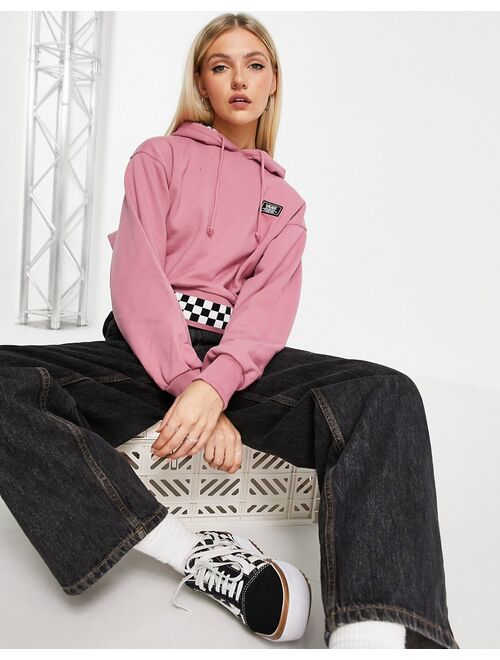 Vans boom boom 66 hoodie in mesa rose pink